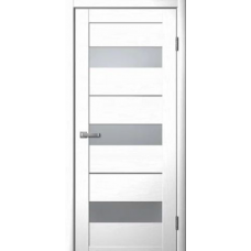 Дверь межкомнатная Сибирь Профиль Ла Стелла 200 Макиато, стекло белое матовое